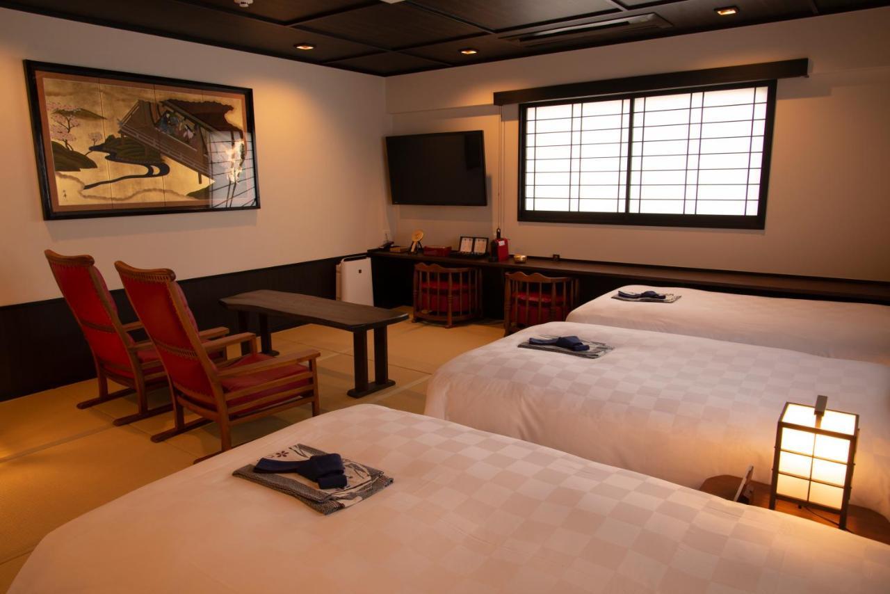 Kyoto Takasegawa Bettei Hotell Eksteriør bilde