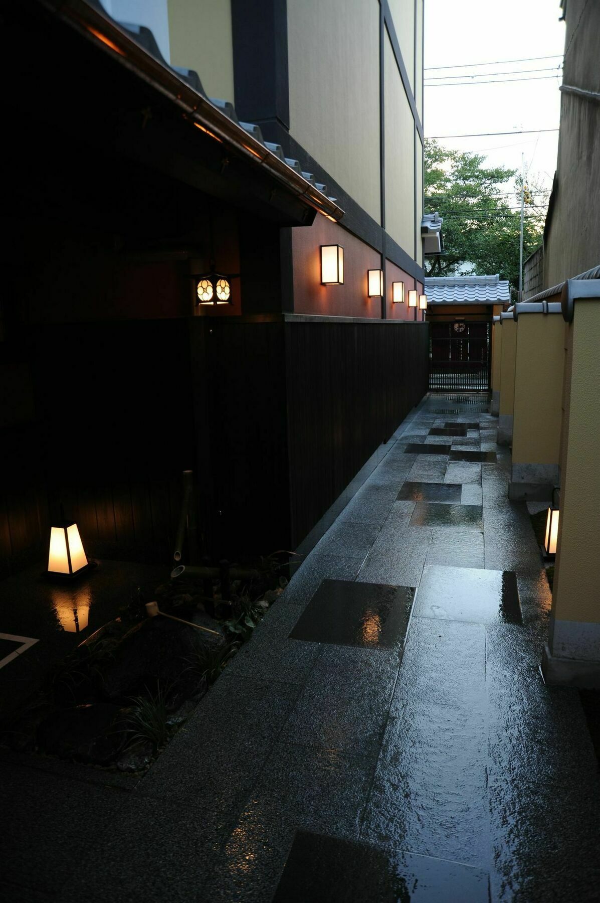 Kyoto Takasegawa Bettei Hotell Eksteriør bilde